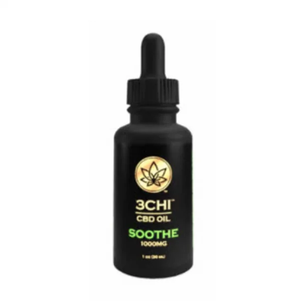 3CHI CBD Oil Focused - 1000 soothe