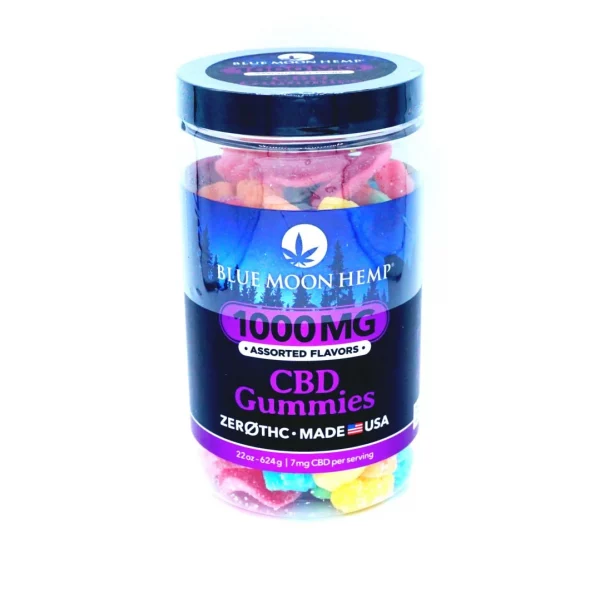 Blue Moon CBD Melatonin Gummies 1000