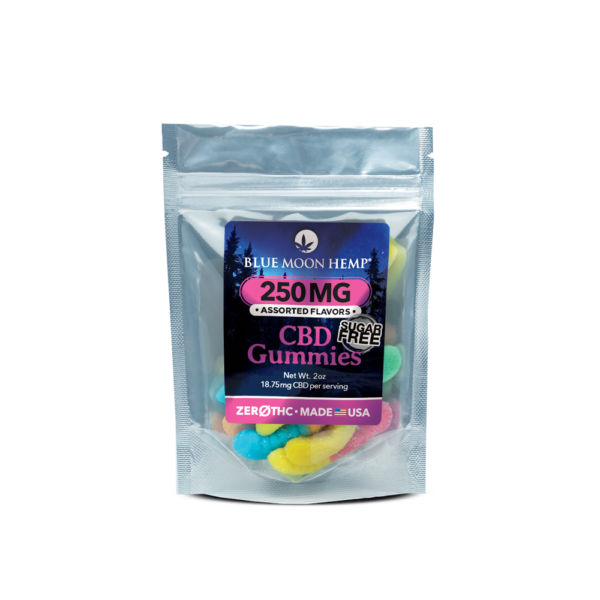 Blue Moon CBD Gummies 250mg Sugar Free