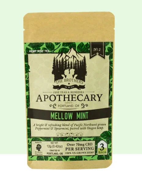Brothers Apothecary CBD Tea Mellow Mint