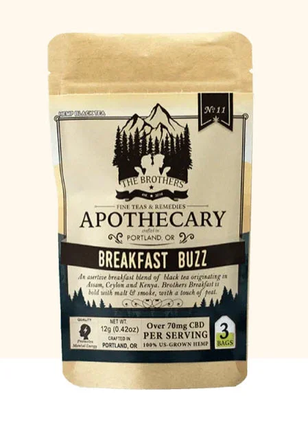Brothers Apothecary CBD Tea Breakfast Buzz