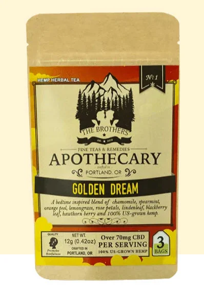 Brothers Apothecary CBD Tea Golden Dream