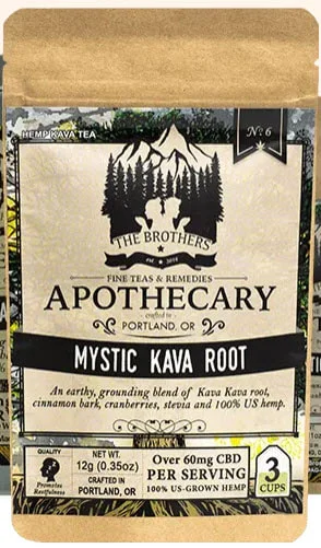 Brothers Apothecary CBD Tea Mystic Kava Root