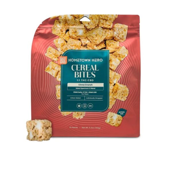 Cinna Crunch Cereal Bites - Delta 9 THC