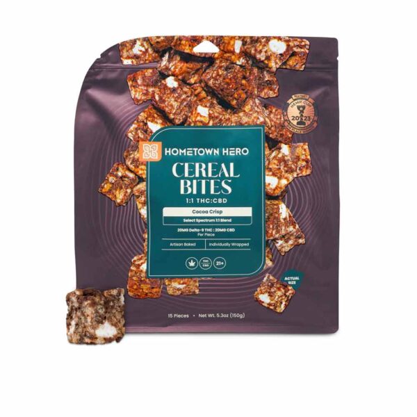 Cocoa Crisp Cereal Bites - Delta 9 THC
