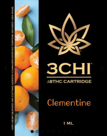Delta 8 3CHI Cartridges Clementine