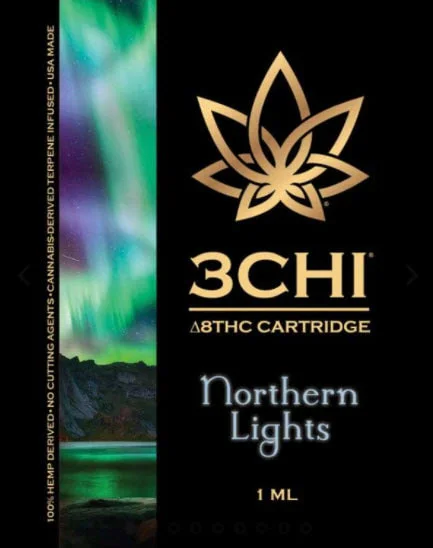 Delta 8 3CHI Cartridges Northern Liights