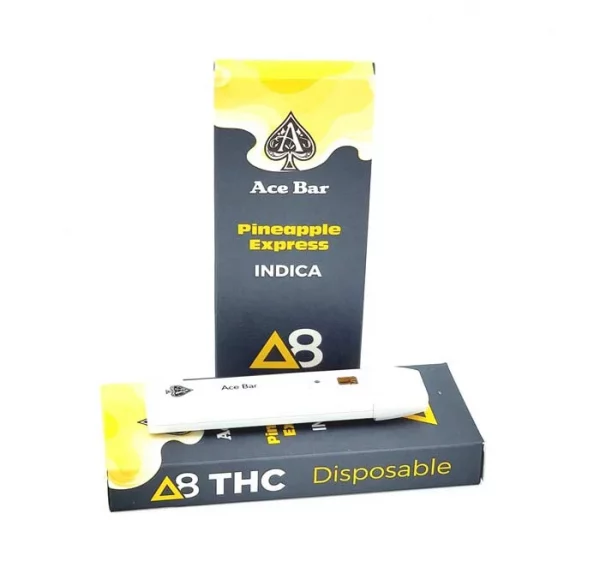 Delta 8 Ace Leaf 1000mg Disposable Vapes Pineapple Express
