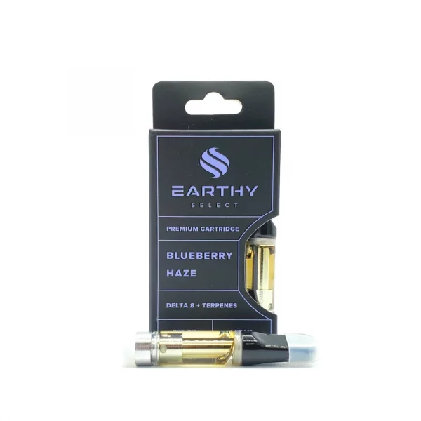Delta 8 Earthy Select Vape Cartridge Blueberry Haze