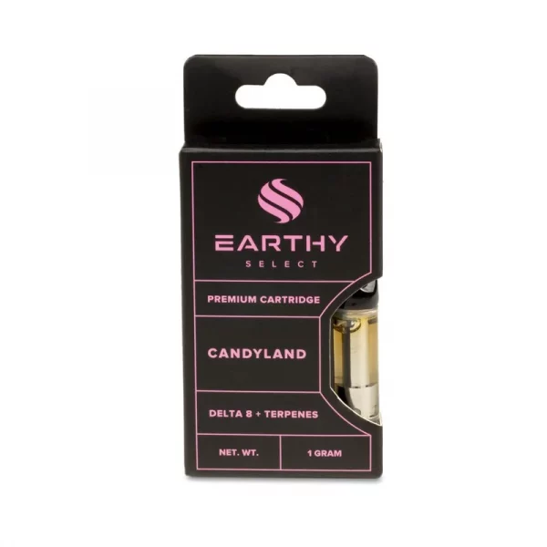 Delta 8 Earthy Select Vape Cartridge Candyland
