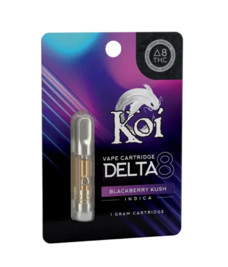 Delta 8 Koi Vape Cartridge Blackberry Kush