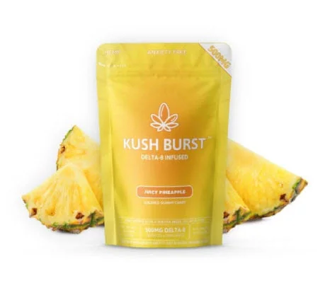 Delta 8 Kush Burst Gummies Pineapple