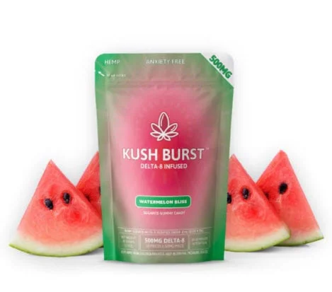Delta 8 Kush Burst Gummies Watermelon