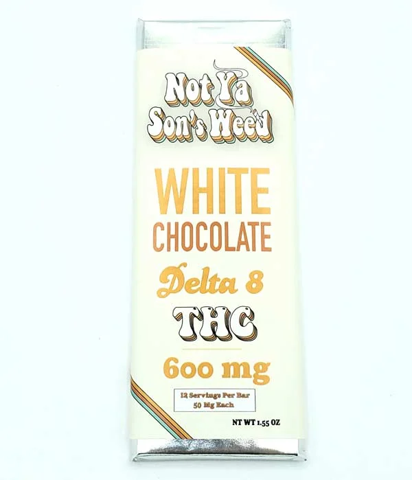 Delta 8 Not Ya Sons Weed White Chocolate