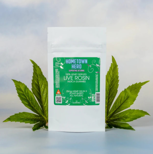 Delta 9 Hometown Hero Live Rosin Gummies - Image 3