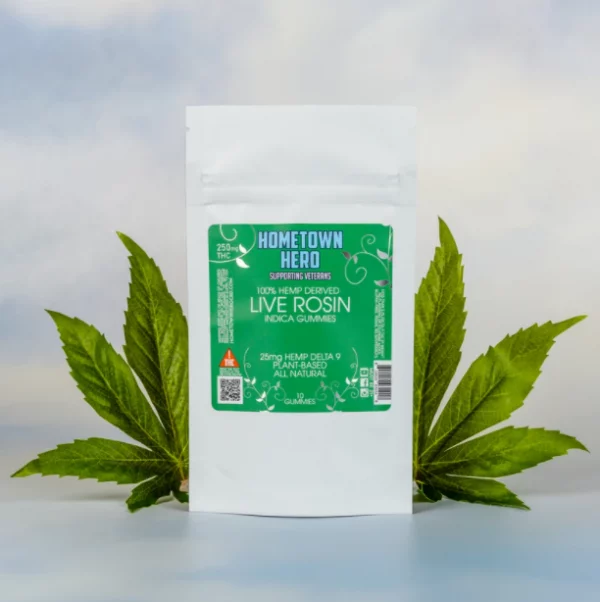Delta 9 Hometown Hero Live Rosin Indica
