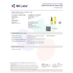 Earthy D10 Sativa Oil - COA