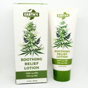 Earthy Soothing Relief Lotion CBD-CBG