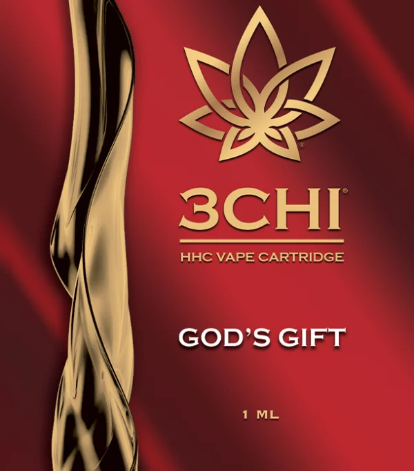 HHC 3CHI Vape Cartridges Gods Gift