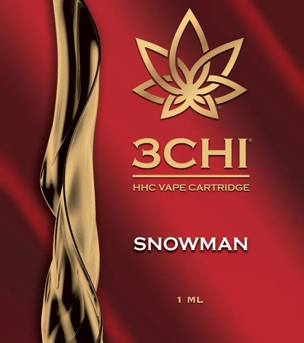 HHC 3CHI Vape Cartridges Snowman