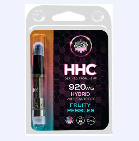 HHC Sunstate Cartridges Hemp Derived Fruity Pebbles