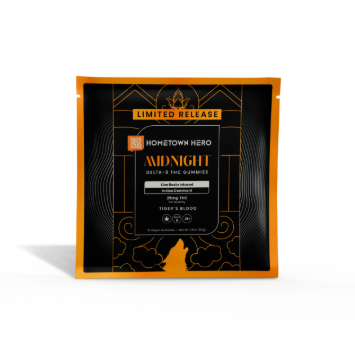 Homwtown Hero midnight Tigers Blood Gummies