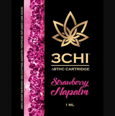 Strawberry Napalm Delta 8 vapes