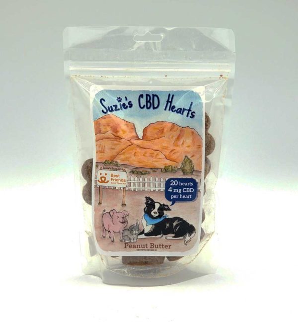 Suzie CBD Pet Treats peanut butter