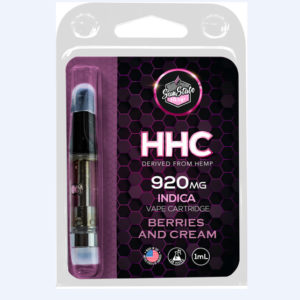 HHC Sunstate Cartridges Hemp Derived Berries and Cream
