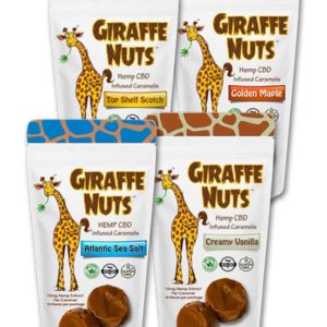 Giraffe Nuts CBD Caramels