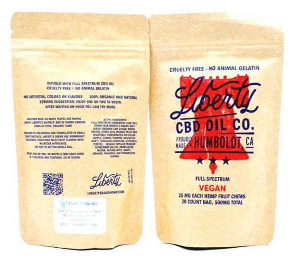 Liberty Vegan CBD Gummies