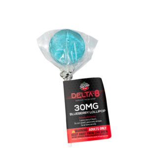 Delta 8 Sun State Hemp Lollipops Blueberry