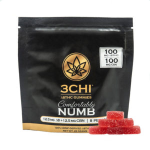 Delta 8 3CHI Comfortably Numb gummy