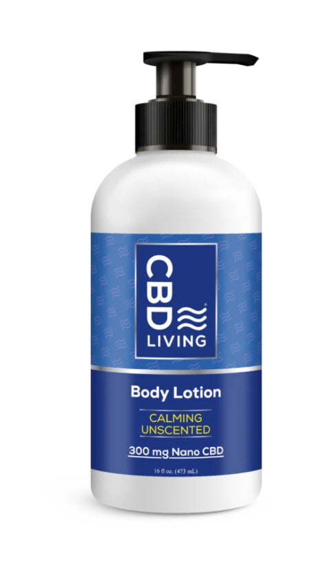 CBD Living Daily Lotion 300 unscented