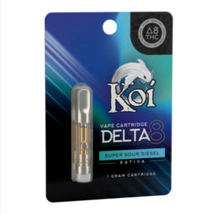 Delta 8 Koi Vape Cartridge Super Sour Diesel