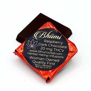 Bhumi THCV Raspberry Dark Belgian Chocolate