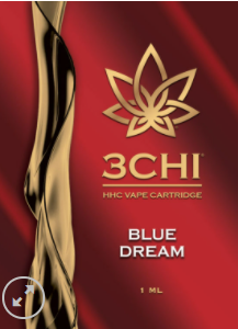HHC 3CHI Vape Cartridges Blue Dream