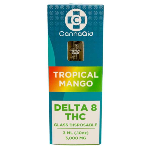 Delta 8 CannaAid Disposable Tropical Mango