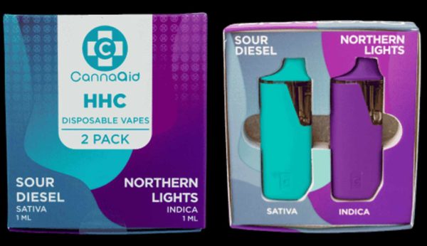 HHC CannaAid Disposable Vape - Northern Lights - Sour Diesel