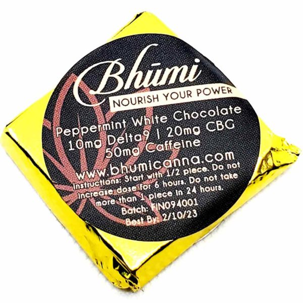 Bhumi Delta 9 White Chocolate Square
