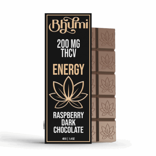 Bhumi THCv Raspberry Bar square