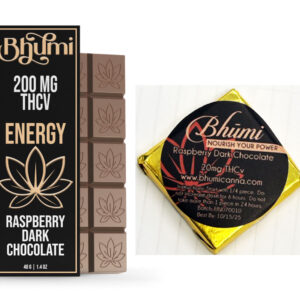Bhumi THCv Raspberry Bar square