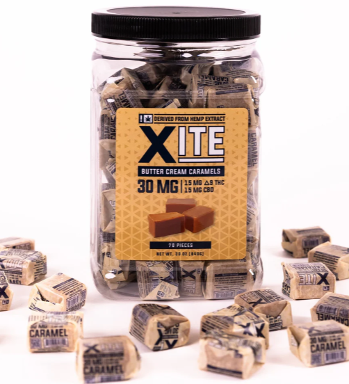 D9 Butter Cream Caramels jar