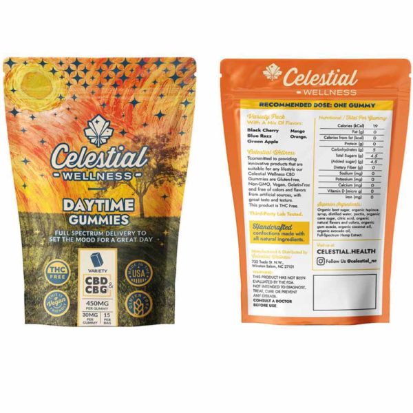 Celestital wellness CBG daytime_gummies