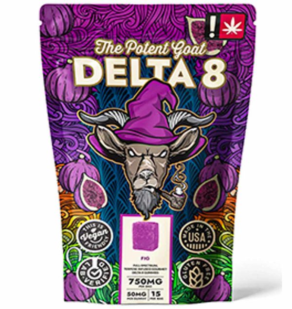 Potent Goat Delta 8 Fig gummy