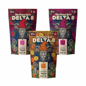 The Potent Goat Delta 8 Gummies 50mg