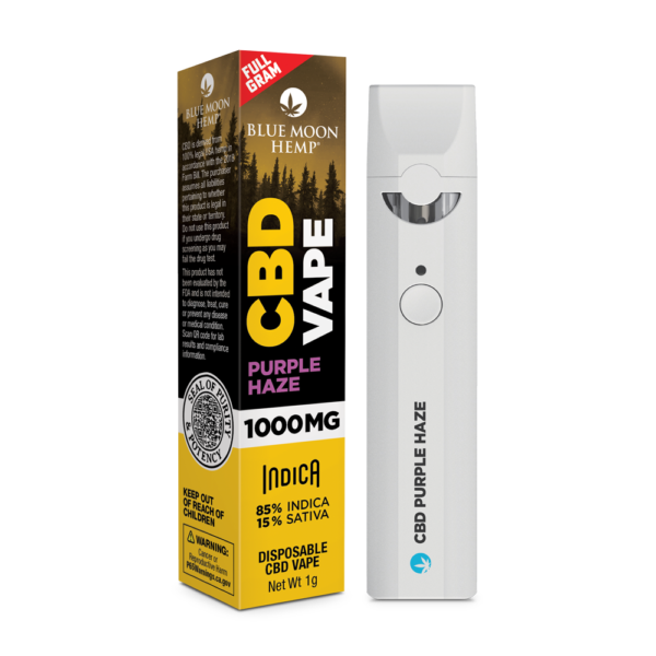 Blue Moon CBD Vape Purple Haze