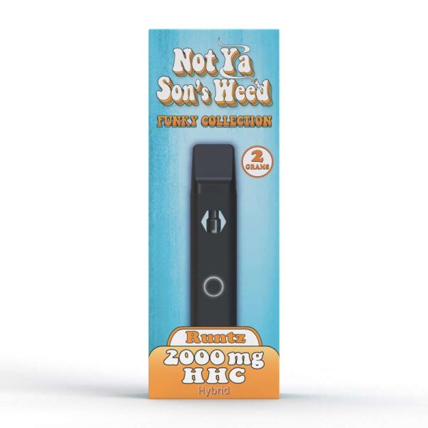 Not your Sons Weed HHC Disposable vape Runtz
