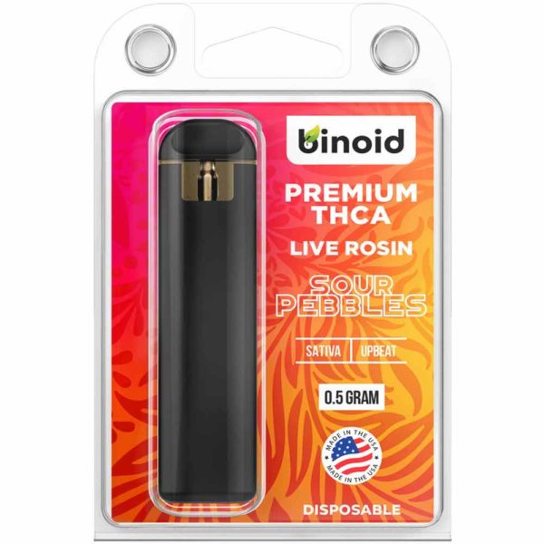 Binoid THCA Disposable Vape Sour Pebbles