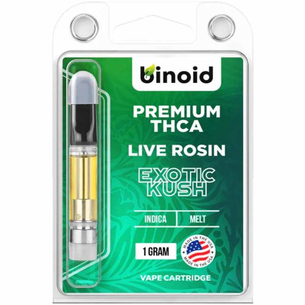 Binoid THCA Vape Cartridge Exotic Kush